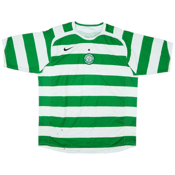 2005-07 Celtic Home Shirt - 4/10 - (XL)