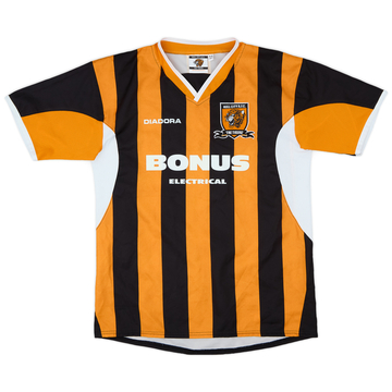 2005-06 Hull City Home Shirt - 8/10 - (M.Boys)