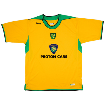 2005-06 Norwich Home Shirt - 9/10 - (XL)
