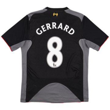 2012-13 Liverpool Away Shirt Gerrard #8 - 7/10 - (S)
