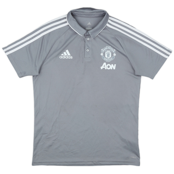 2017-18 Manchester United adidas Polo Shirt - 7/10 - (M)