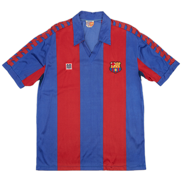 1984-89 Barcelona Home Shirt - 9/10 - (L)