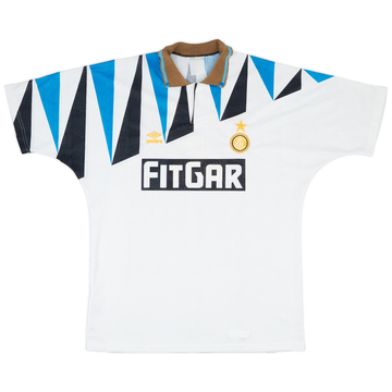 1991-92 Inter Milan Match Issue Away Shirt #2