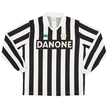 1992-94 Juventus Home L/S Shirt - 8/10 - (XL)