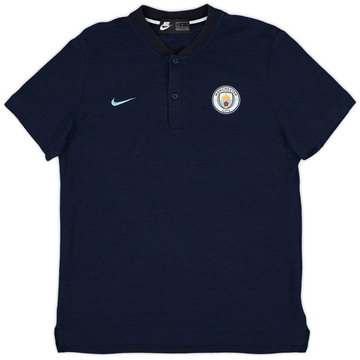 2018-19 Manchester City Nike Polo Shirt - 8/10 - (L)