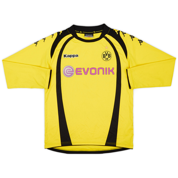 2009-10 Borussia Dortmund Home L/S Shirt - 8/10 - (XL.Boys)