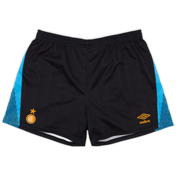 1991-93 Inter Milan Home Shorts - 9/10 - (M)