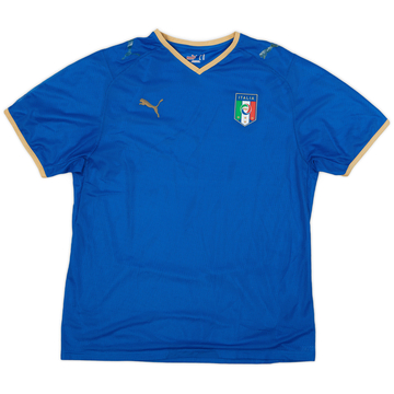 2007-08 Italy Home Shirt - 4/10 - (XL)