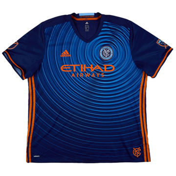 2016-17 New York City Authentic Away Shirt - 6/10 - (XXL)