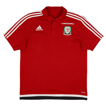 2016-17 Wales adidas Polo Shirt - 8/10 - (L)