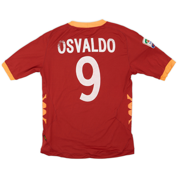 2011-12 Roma Home Shirt Osvaldo #9 - 5/10 - (XXL)