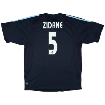2003-04 Real Madrid Away Shirt Zidane #5 (L)