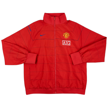 2008-09 Manchester United Nike Track Jacket - 8/10 - (XL)