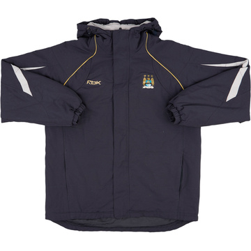 2005-07 Manchester City Reebok Padded Bench Coat - 6/10 - (M)