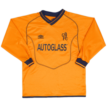 2000-01 Chelsea GK Shirt - 8/10 - (M.Boys)