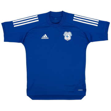 2021-22 Cardiff adidas Training Shirt - 9/10 - (XS)