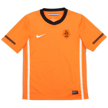 2010-11 Netherlands Home Shirt - 8/10 - (M.Boys)