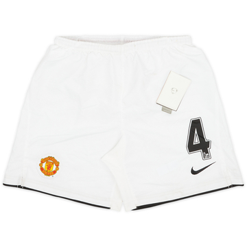 2007-09 Manchester United Home Shorts #4 (Hargreaves) (M.Boys)