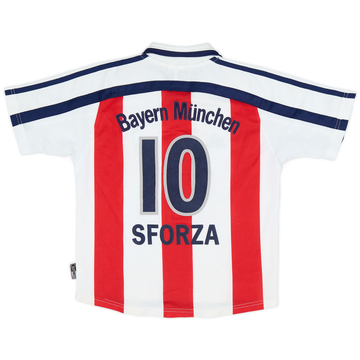 2000-01 Bayern Munich Away Shirt Sforza #10 - 8/10 - (S.Boys)