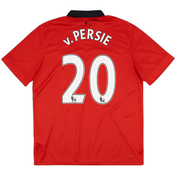 2013-14 Manchester United Home Shirt v.Persie #20ES