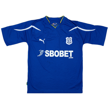 2010-11 Cardiff Home Shirt - 6/10 - (L)