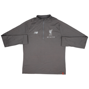 2018-19 Liverpool 1/4 Zip Training Top - 7/10 - (L)