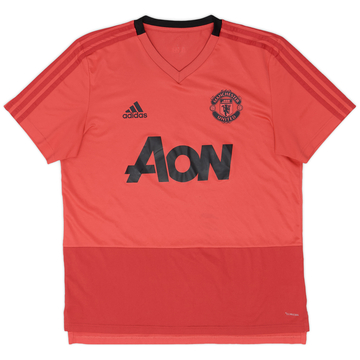 2018-19 Manchester United adidas Training Shirt - 8/10 - (L)