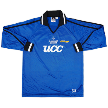 1998 Nagoya Grampus Eight Player Issue Le Coq Sportif Training L/S Shirt #53 - 8/10 - (L)