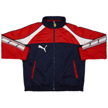 1996-98 Atletico Madrid Puma Track Jacket - 8/10 - (L.Boys)