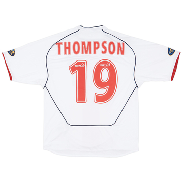 2005-06 Rangers Match Issue Away Shirt Thompson #19