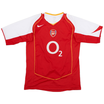 2004-05 Arsenal Home Shirt - 8/10 - (XL.Boys)