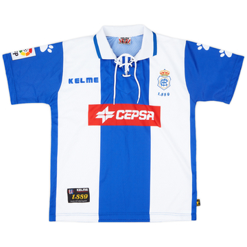 1998-00 Recreativo Huelva Home Shirt - 9/10 - (XS)