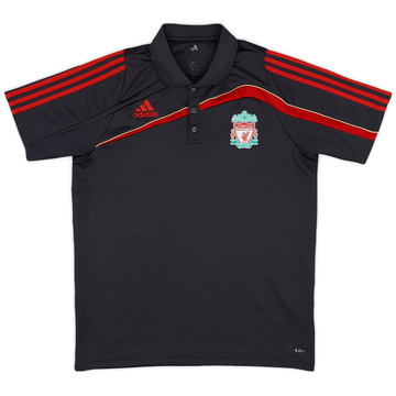 2009-10 Liverpool adidas Polo Shirt - 8/10 - (L)