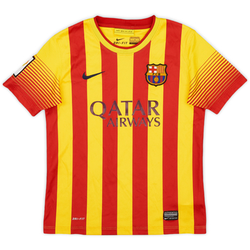 2013-15 Barcelona Away Shirt - 8/10 - (M.Boys)
