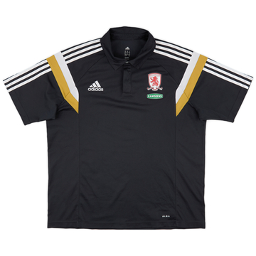 2014-15 Middlesborough adidas Polo Shirt - 8/10 - (XL)