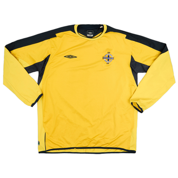 2004-05 Northern Ireland GK Home Shirt - 8/10 - (XXL)