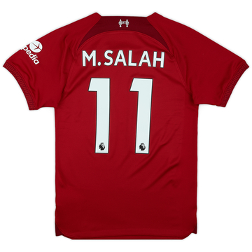 2022-23 Liverpool Home Shirt M.Salah #11 - 8/10 - (XS)