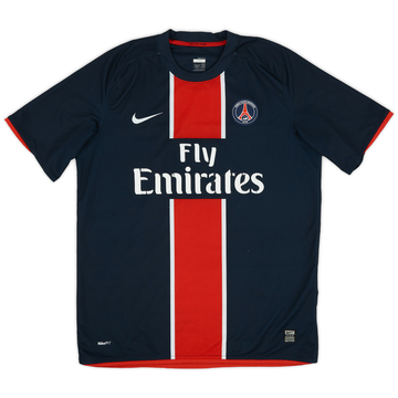 2008-09 Paris Saint-Germain Home Shirt - 4/10 - (L)