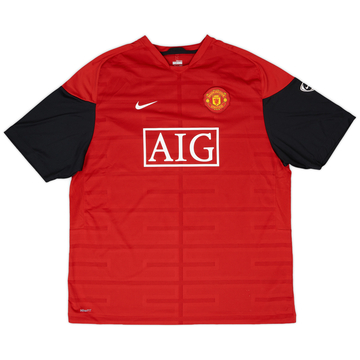 2009-10 Manchester United Nike Training Shirt - 8/10 - (XXL)