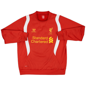 2012-13 Liverpool Warrior Sweat Top - 7/10 - (L)