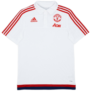 2015-16 Manchester United adidas Polo Shirt - 9/10 - (XL.Boys)