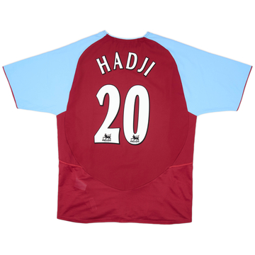 2003-04 Aston Villa Home Shirt Hadji #20 - 7/10 - (M)