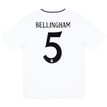 2024-25 Real Madrid Home Shirt Bellingham #5 (KIDS)