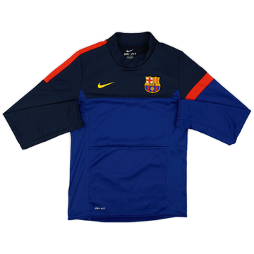 2012-13 Barcelona Nike Sweat Top - 8/10 - (S)