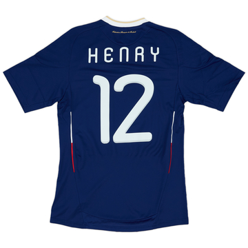 2009-10 France Home Shirt Henry #12 (S)
