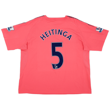2010-11 Everton Away Shirt Heitinga #5 - 8/10 - (XXL)