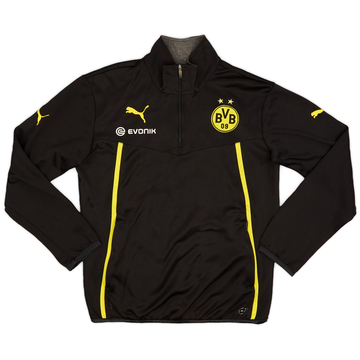 2013-14 Borussia Dortmund Puma 1/4 Zip Drill Top - 7/10 - (S)