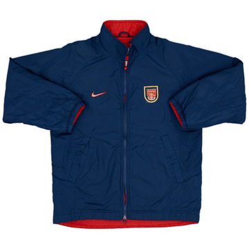 1998-99 Arsenal Nike Reversible Padded Bench Coat - 4/10 - (XL.Boys)
