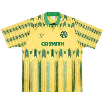 1989-91 Celtic Away Shirt - 8/10 - (L)