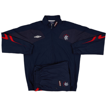 2008-09 Rangers Umbro Full Tracksuit - 6/10 - (L)